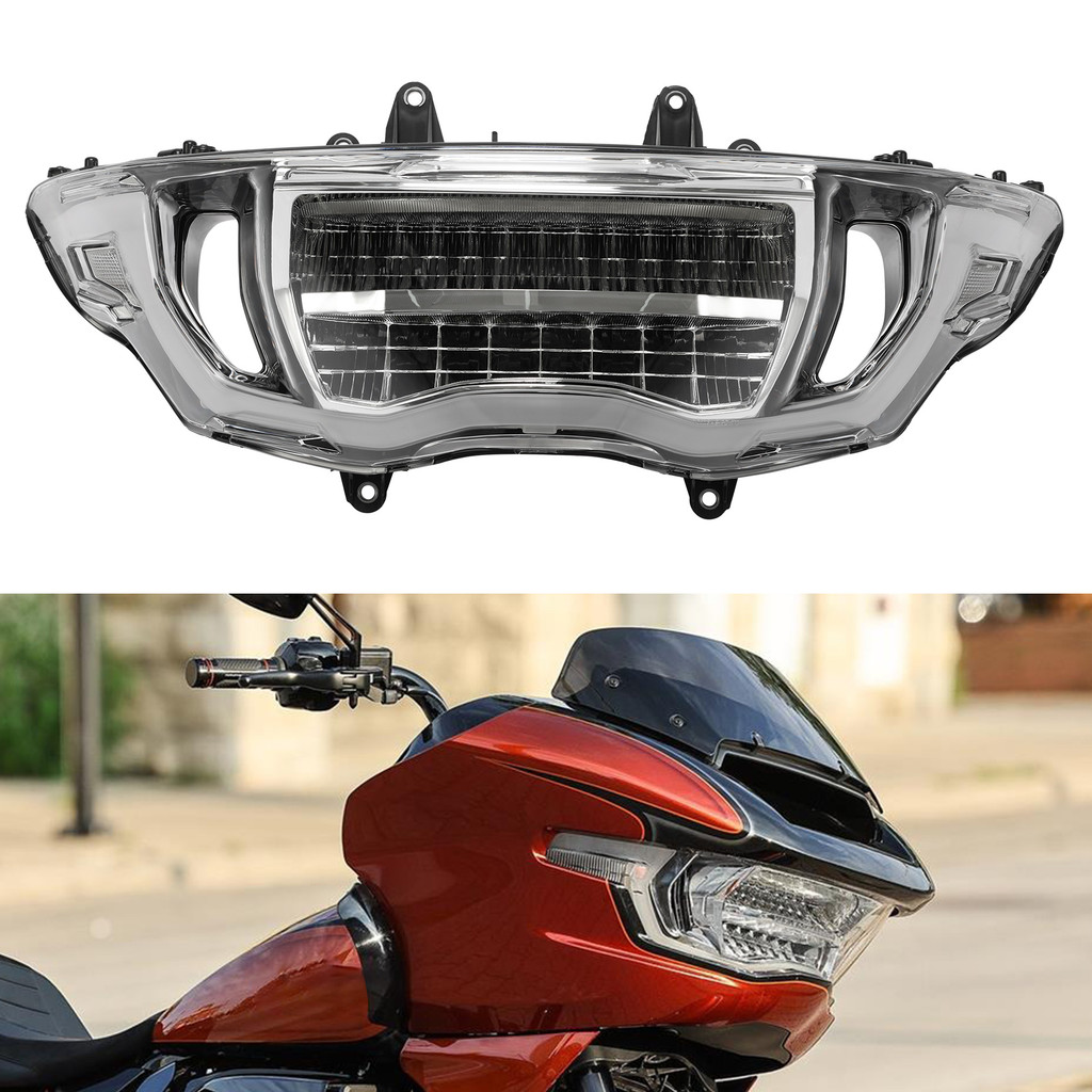 TX LED Front Headlight Assembly For Harley CVO Road Glide FLTRXSE 2023-2025 CVO Road Glide ST FLTRXS