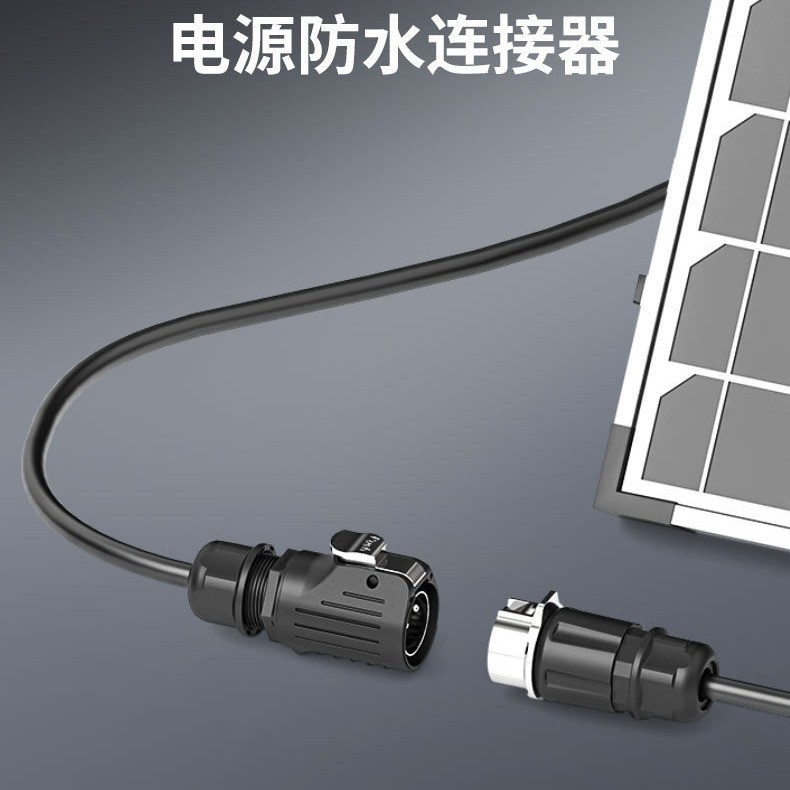 A a.LP28 High Current Connector Square Flange Socket Solder-Free Lock Wire 2/3 Core 50A แหล่งจ่ายไฟก