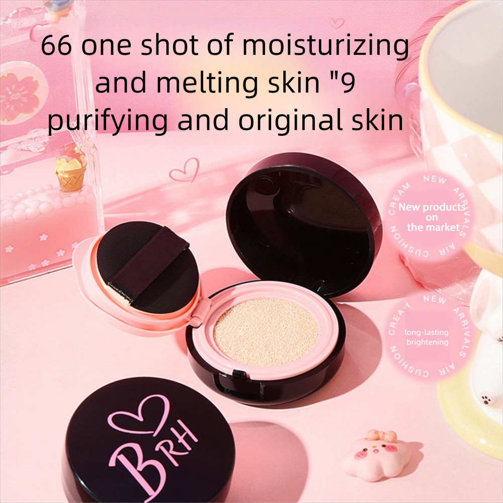 BRH Air Cushion BB Cream + Delicate Smooth กันน้ํา กันเหงื่อ ซ่อมแซมเครื่องสําอางติดทนนาน คอนซีลเลอร