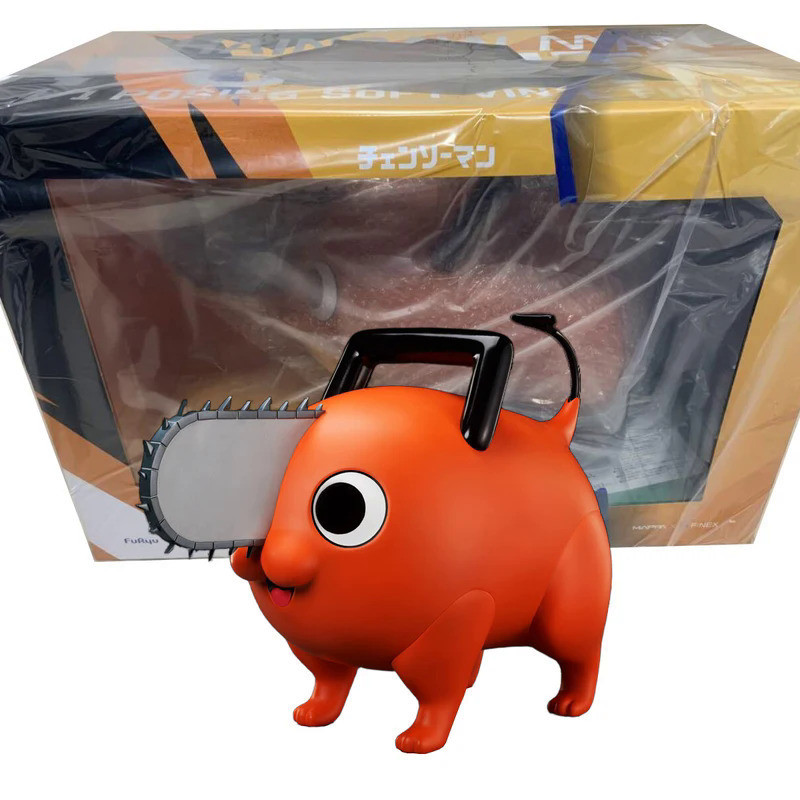 10CM Chaaw Man Anime Figure Pochita Band Saw Kawaii Doll Dog Action Figure Chaaw Man Denji/Power Fig