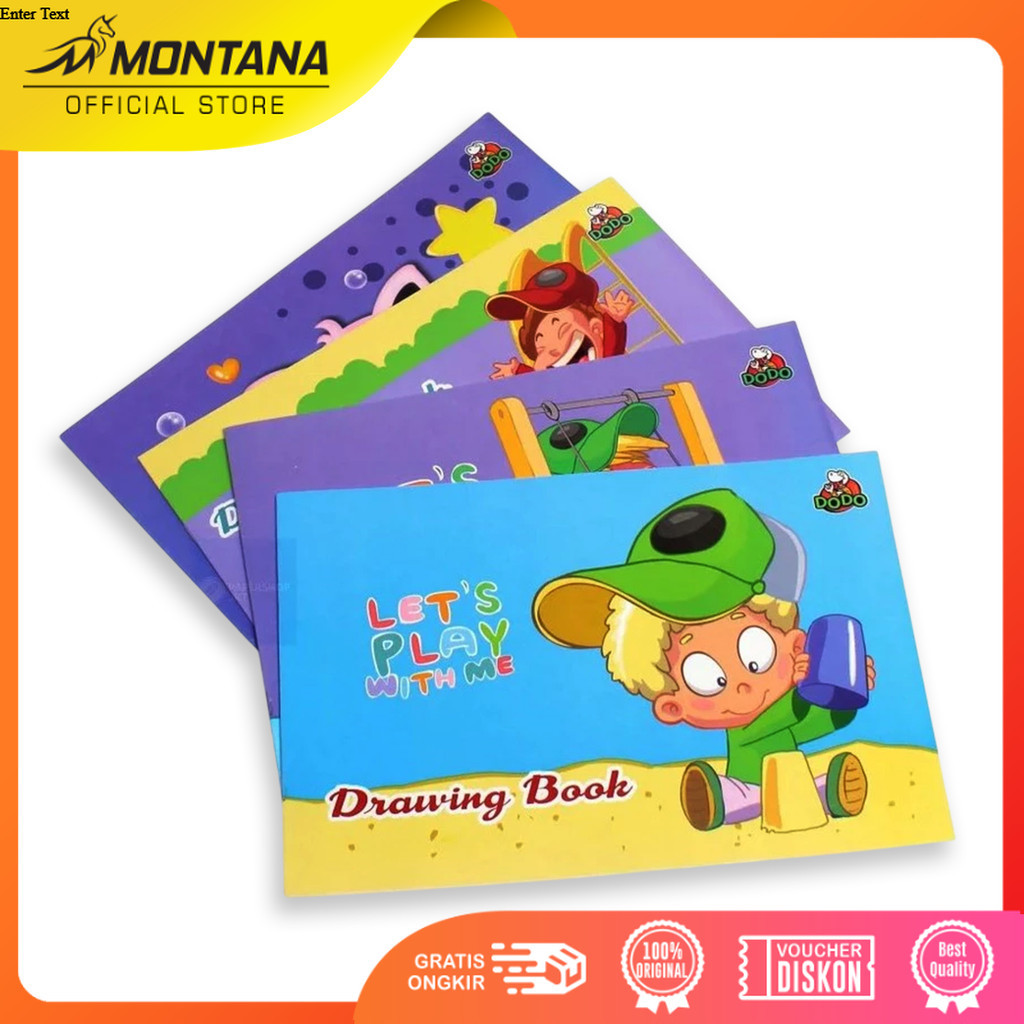 MONTANA X SiDU Drawing Book B5 Dodo Drawing Book B5 ขายปลีก 1 ชิ้น