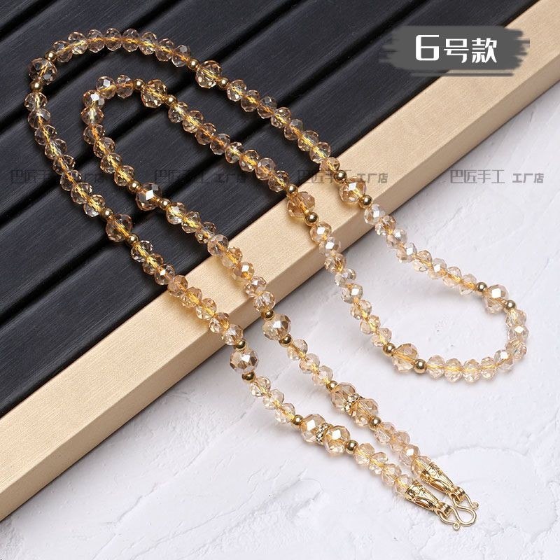 คริสตัลแบบใหม่งดงามจากไทย กรอบพระพุทธยอดธงคาและสร้อยห้อยพระสไตล์ใหม่ พร้อมสร้อยคอดีไซน์พิเศษสำหรับผู