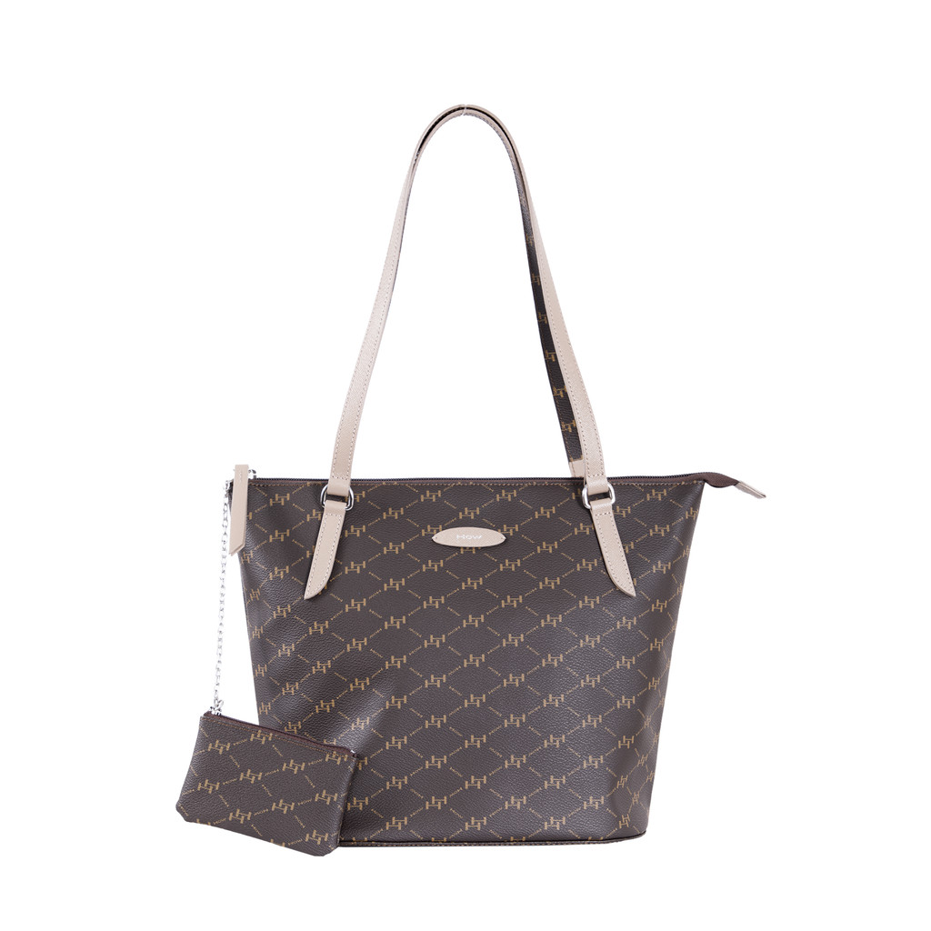How กระเป๋าสะพายข้าง ทรง Tote bag รุ่น HHH0628 _ สายสีแดง