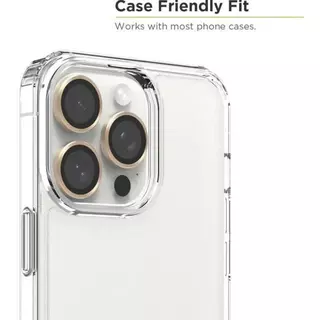 ฟิล์มกล้อง For iphone 17 17Air 17Pro 17Promax /16/15/14/13/12/11 Pro Promax ป้องกันฝาครอบเต็ม กระจกนิรภัย วงแหวนขอบโลหะ