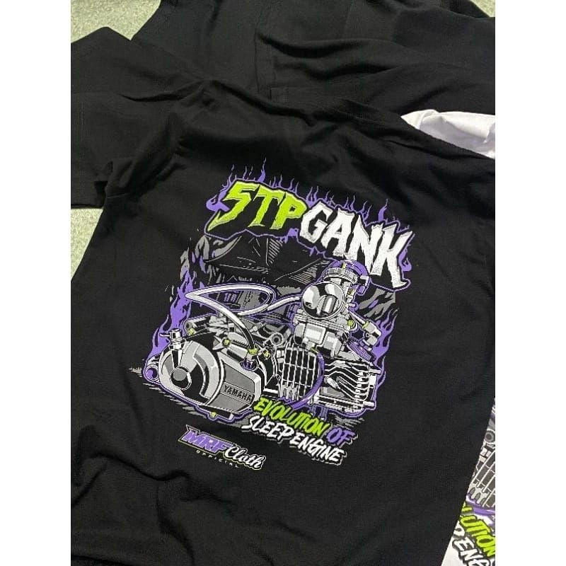 5tp Gank Evolution เสื้อยืด / 5tp Gank Evolution of sleep engine Distro เสื้อยืด