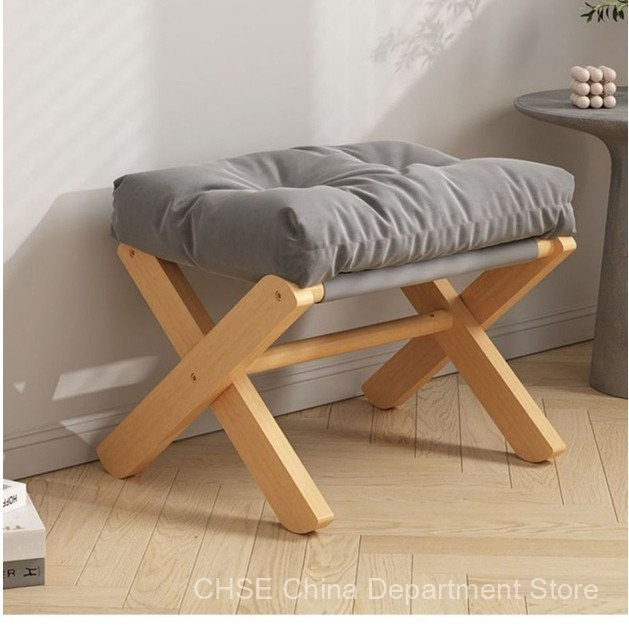 สินค้าSpotFolding Stool สตูลรองเท้าโซฟาสตูล Ottoman Multi Benches Next To The Home Stool 12RB