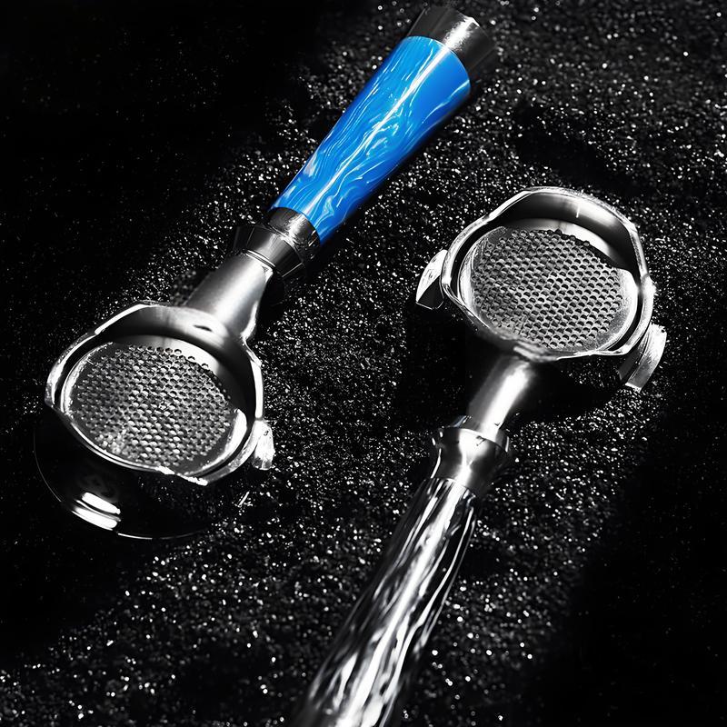 Bottomless Portafilter ด้ามจับกาแฟขนาด 51/54/58 มม. สำหรับเครื่องชงกาแฟ DeLonghi, , Nuova, Breville,La Marzocco,Donlim, WPM/Welhome ของขวัญบาริสต้า