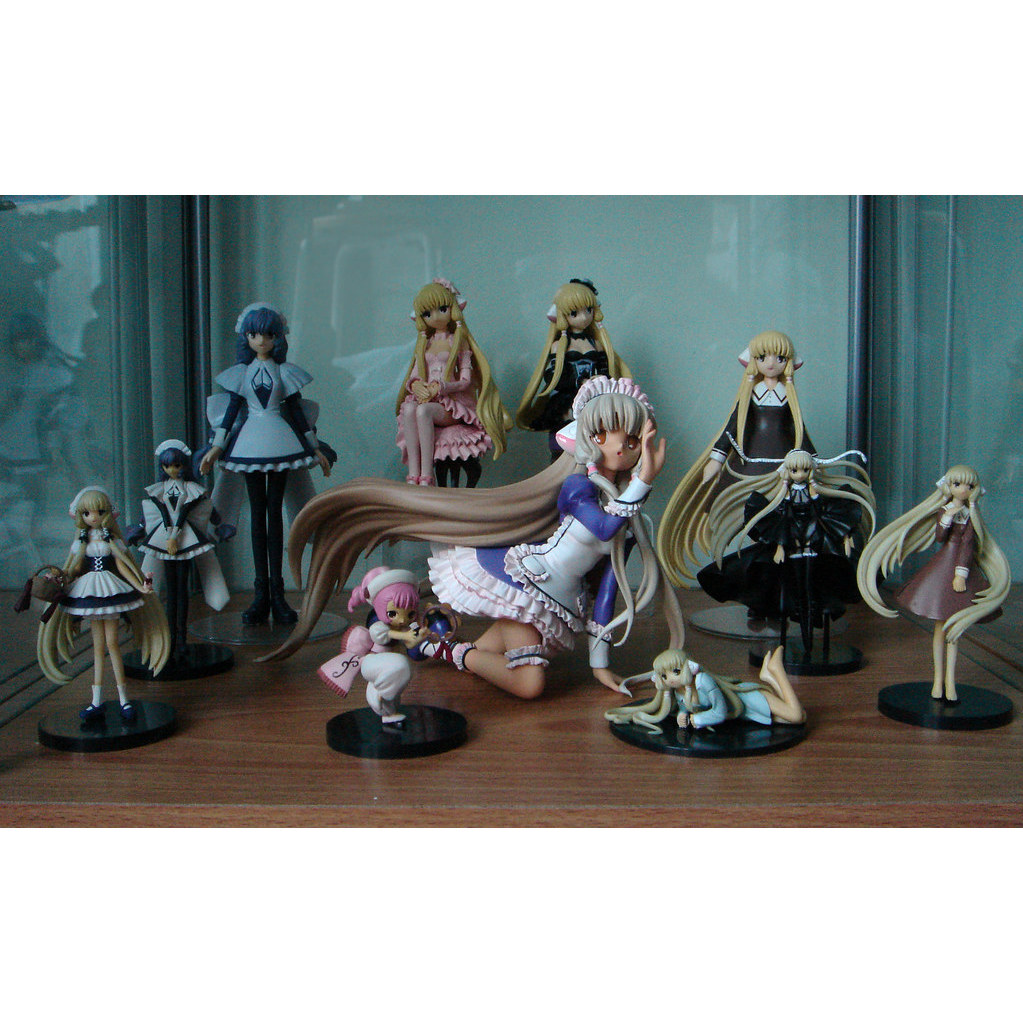 ของแท้ Chobits Chobits  ツ แคลมป์กล่องของเล่นแคปซูลกล่องของเล่นตุ๊กตาไข่ สินค้ารูป