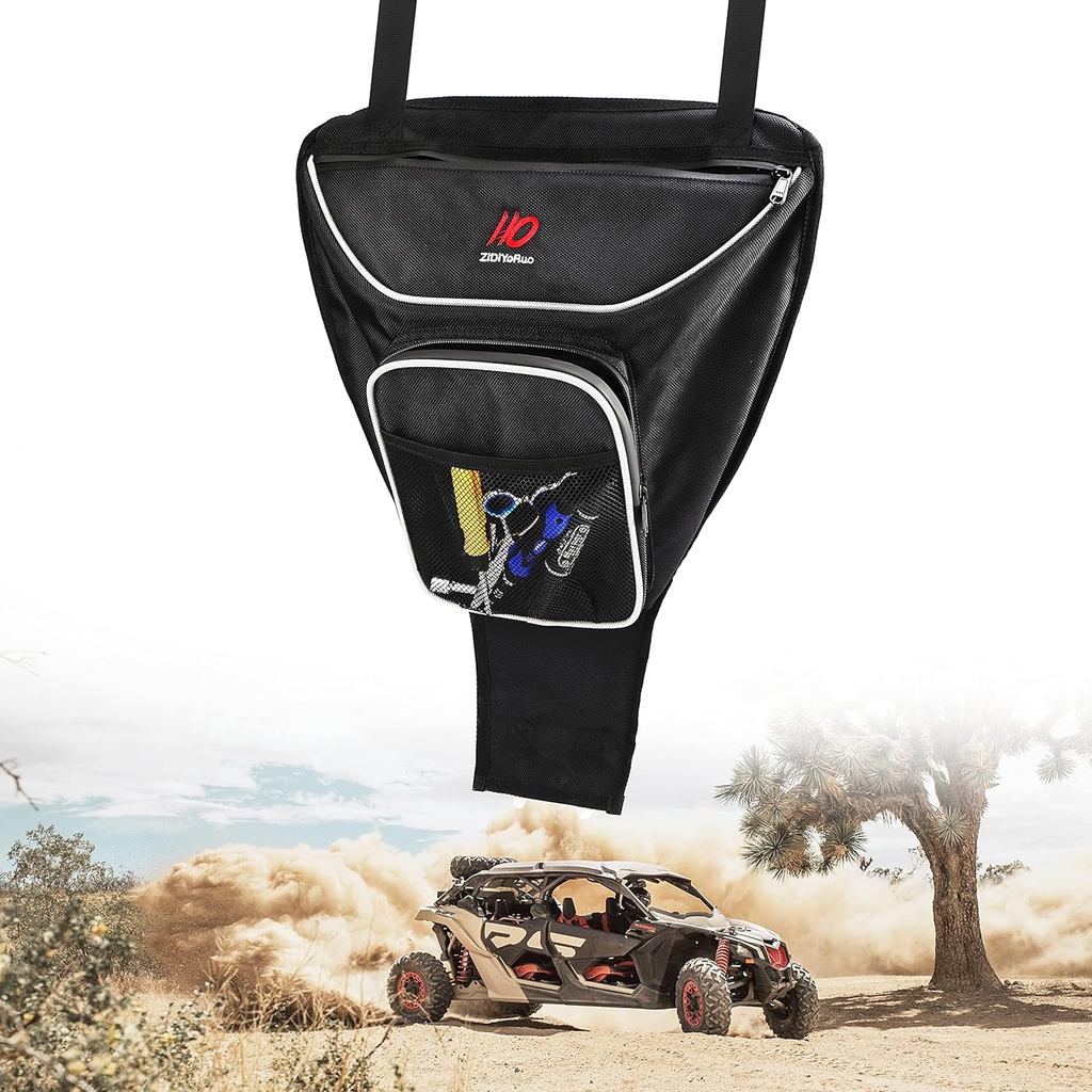 ZIDIYORU Polaris RZR 1000 XP กระเป๋า, RZR Center Seat Storage Bag UTV Cab Pack, 1680D Water Resistan