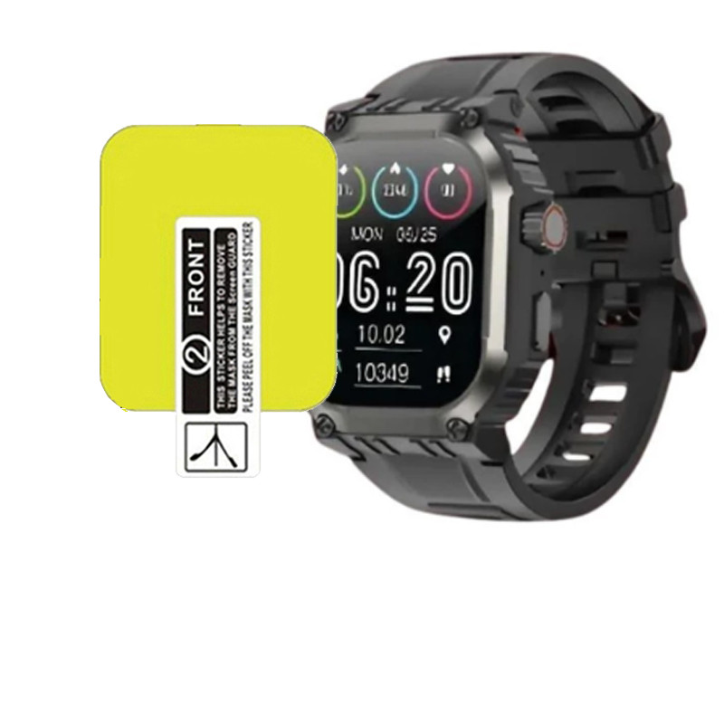 AXON G-Connect ฟิล์มป้องกันหน้าจอป้องกันฟิล์มสําหรับ AXON G-Connect สมาร์ทนาฬิกา TPU HD Clear ไฮดรอล