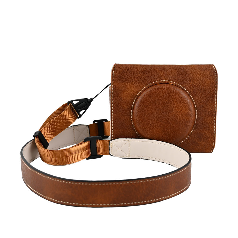 เหมาะสําหรับ LEICA SOFORT 2 เคสป้องกันเฉพาะ LEICA ฐานป้องกันรอยขีดข่วนสายคล้องไหล่ข้ามร่างกาย sofort