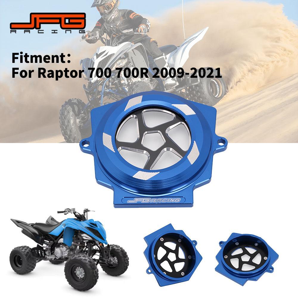JF ATV Engine Oil Filter Cover Visible Aluminum CNC-machined For Yamaha Raptor 700 Raptor700R YFM700