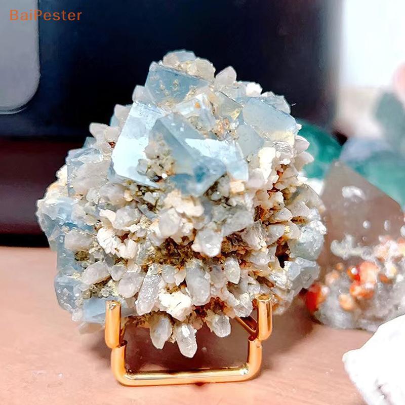 [BaiPester] 1 ชิ้นแขนโลหะขาตั้งจอแสดงผลขาตั้งสําหรับอัญมณีแร่ตกแต่งบ้านแร่ Rocks Geode ขาตั้งจอแสดงผลผู้ถือ