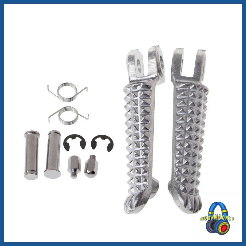 MOON E-bike รถจักรยานยนต์ที่วางเท้าเท้า Peg Rest Pedal สําหรับ - YZF R1 R6 R6S ทนทาน