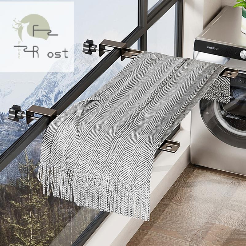 Hth พับหมุนได้สีดําราวแขวนเสื้อผ้าไม้แขวนเสื้อไม้แขวนเสื้อติดผนังราวตากผ้าประหยัดพื้นที่อลูมิเนียมเส