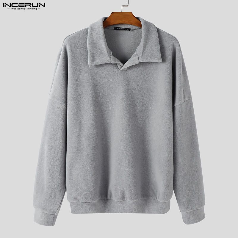 INCERUN เสื้อกั๊กลายคอปกสไตล์เกาหลีสำหรับผู้ชาย ดีไซน์สบายๆ เหมาะใส่วันธรรมดา - รูปที่ 5