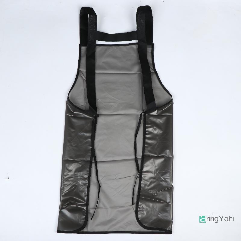 AringYohi] ผ้ากันเปื้อนครัวกันน้ําในครัวเรือน TPU ผ้ากันเปื้อนทํางานทนน้ํามันสีดําใสผ้ากันเปื้อนทําความสะอาดสิ่งสกปรกใหม่ - รูปที่ 5