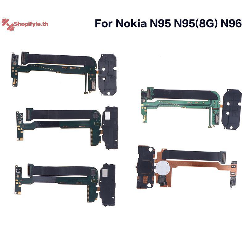 Shopifyle โทรศัพท์หน้าจอการเชื่อมต่อเมนบอร์ด Flex สายด้านหน้ากล้องอะไหล่สําหรับ Nokia N95 N95 (8G) N