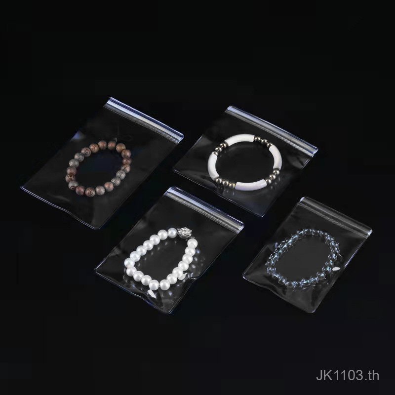 10.5 x 10.8 x 48cPVC ถุงบรรจุภัณฑ์กระเป๋าแหวนสร้อยคอเครื่องประดับปิดผนึกเครื่องประดับสไตล์จีน QOIP