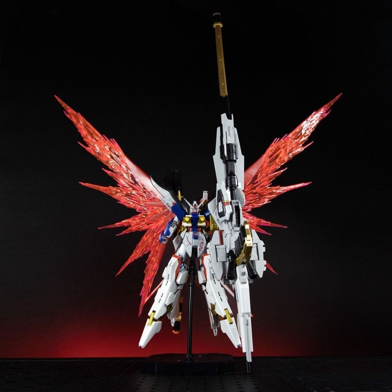 STAR-HGCE 258 1/144 Destiny Assembly หุ่นยนต์เคลื่อนย้ายได้ประเภท 2 Zeus Phantom SEED Theatrical Ver