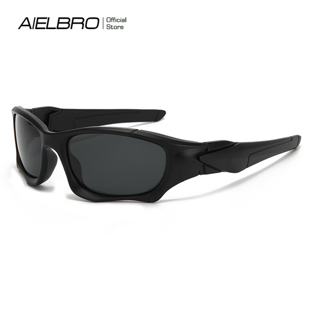 AIELBRO แว่นตาป้องกันรังสี UV สำหรับขี่จักรยานและรถจักรยานยนต์ สำหรับทั้งผู้ชายและผู้หญิง