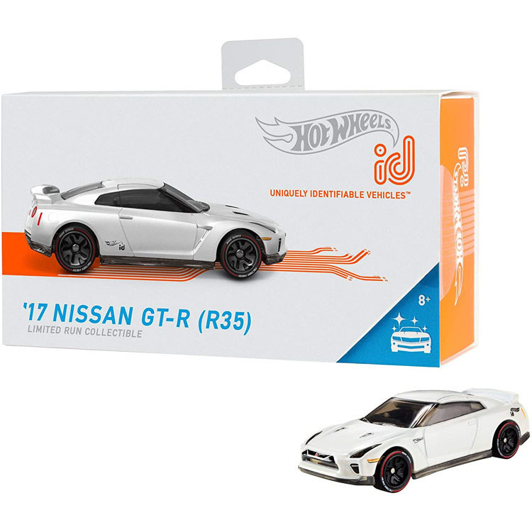 HotWheels HotWheels Chip ID Series/ญี่ปุ่น Ares GTR NISSAN GT-R R35 สีเงิน
