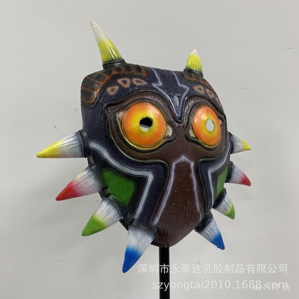 คอสเพลย์หน้ากากฮาโลวีนแต่งหน้าหน้ากากยางรูปหัวใจ Messel Dazula Prom Legend IVR4