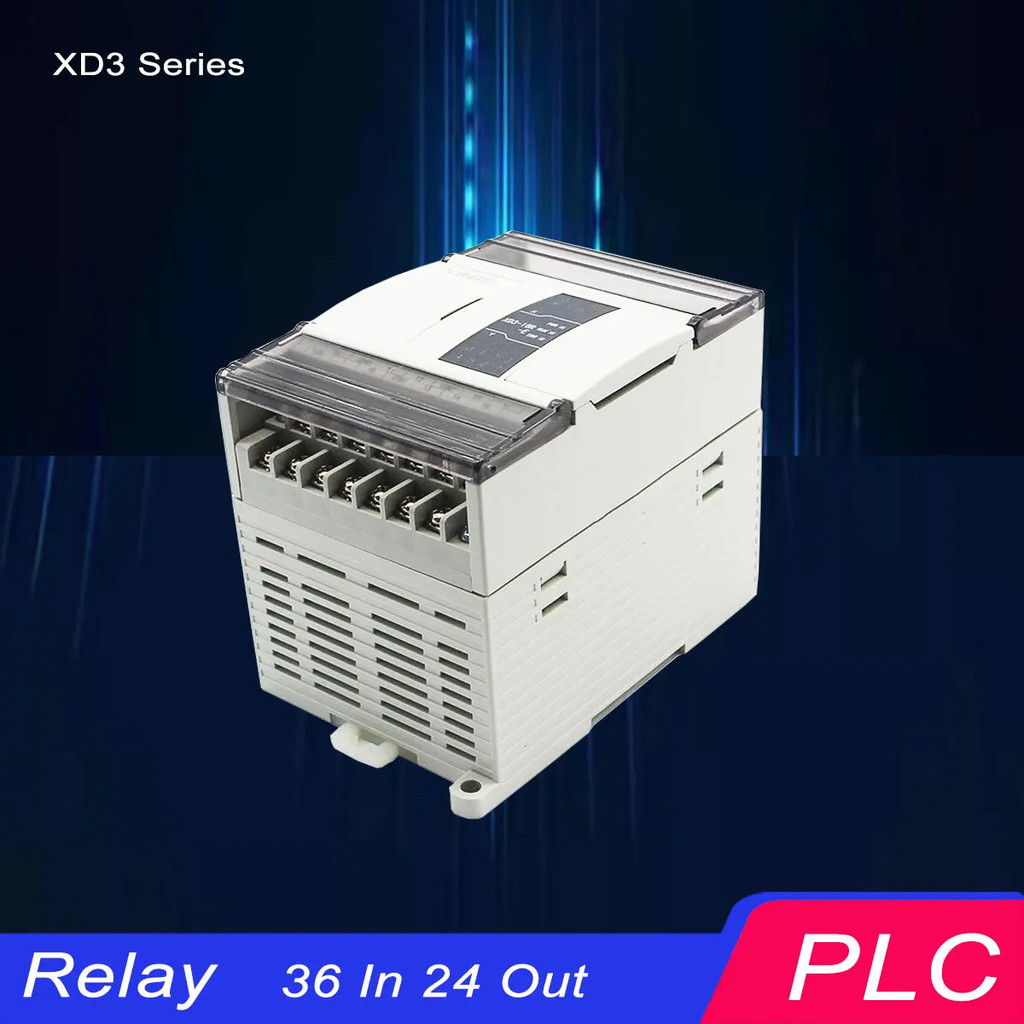 Xd3-16r-e Xc-e8x Xc-e8yr Xc Xd Series Plc อุตสาหกรรม Usb Rs232 Rs485 โปรแกรม Logic Controller สําหรั