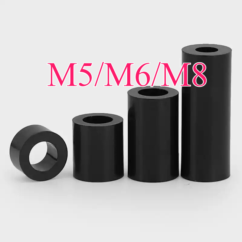 คอลัมน์แยก ABS สีดําผ่านคอลัมน์แขนไนลอน, คอลัมน์แยกฉนวน M5/M6/M8 CQ-MB