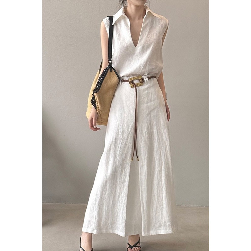 ชุดกระโปรงสไตล์ OLD MONEY สุดหรูกับเสื้อวีเนคและกระโปรงสั้นสองชิ้นสำหรับผู้หญิง