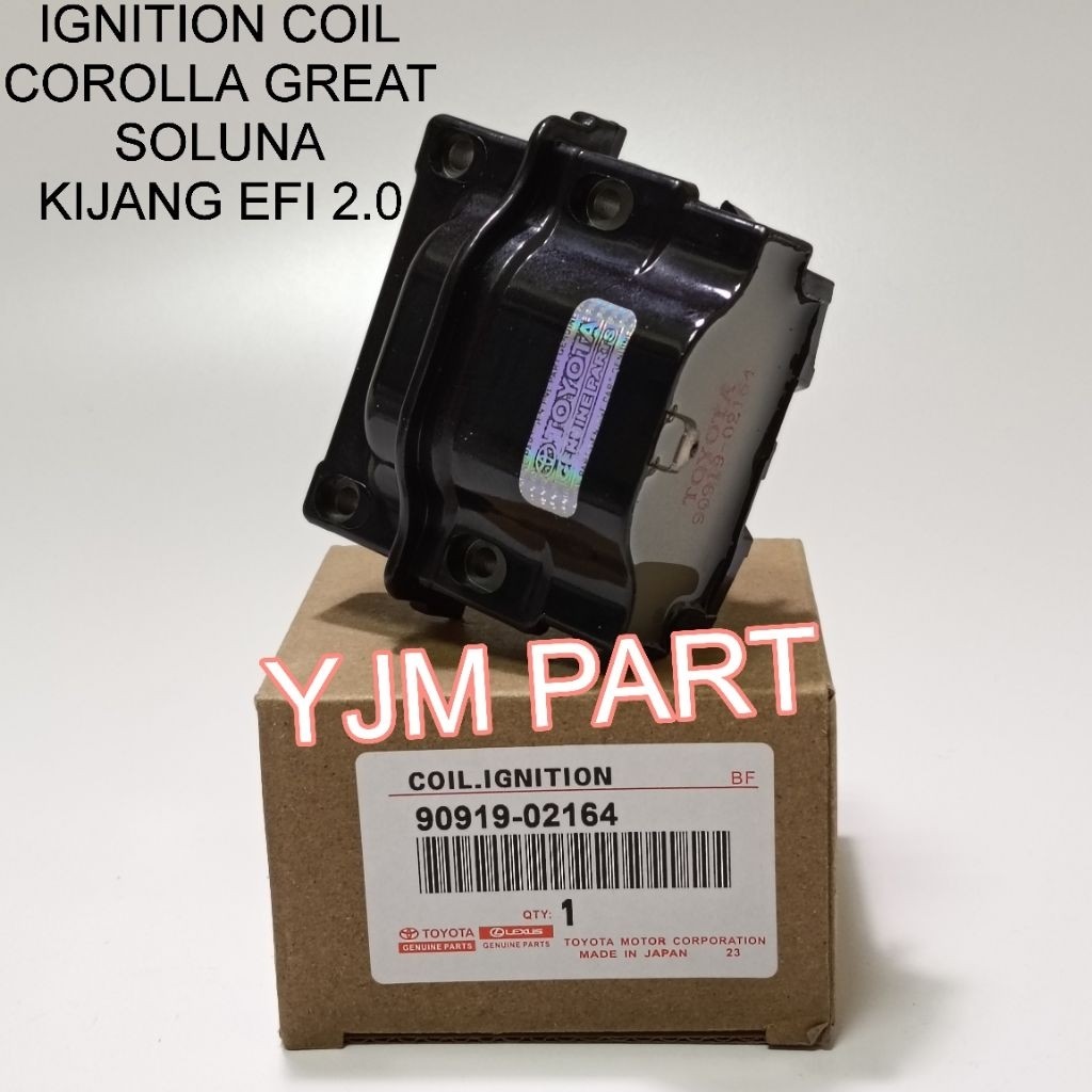 IGNITION COIL TOYOTA COROLLA GREAT CORONA GLI SOLUNA 1.6 90919-02164