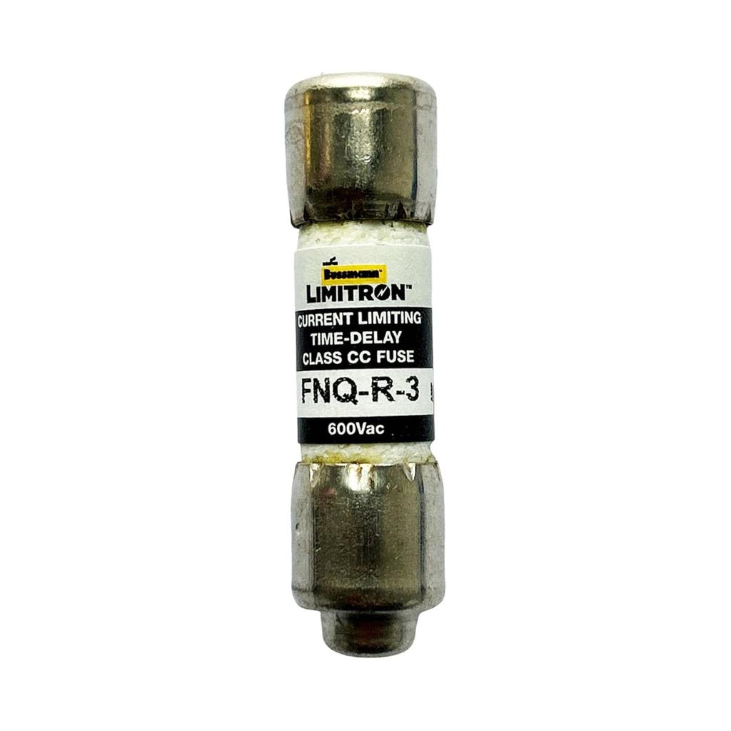 New OEM FNQ-R-3 FNQ-R-3A 600Vac Time Delay Fuse, Pack of 10