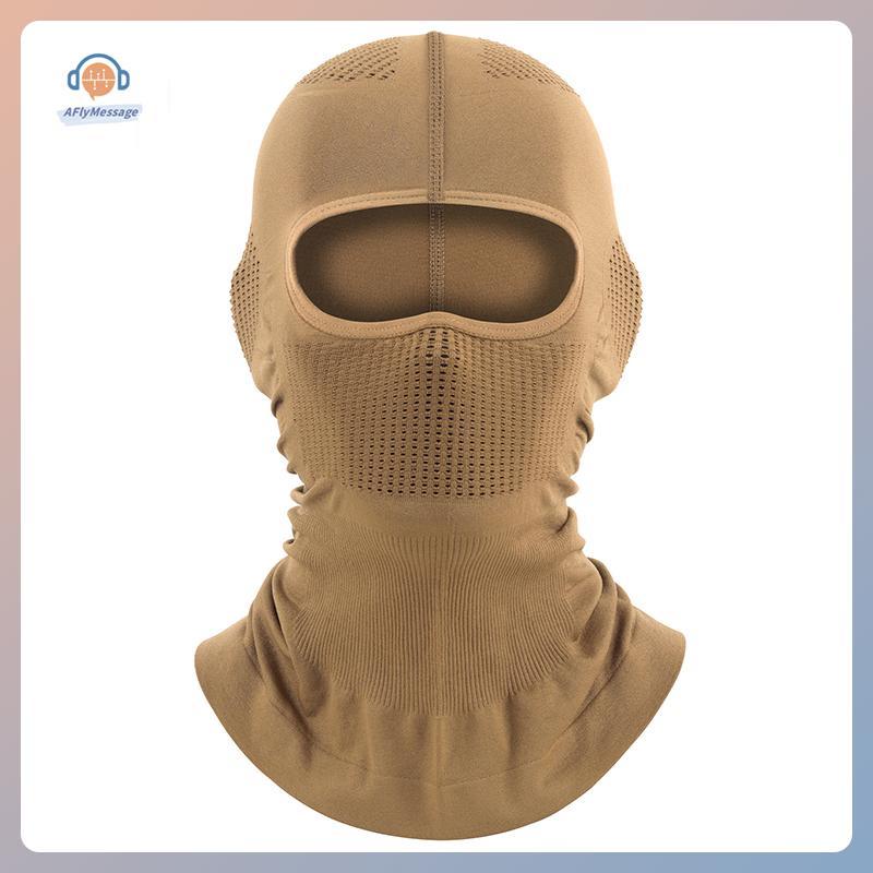AFl เล่นสกีขี่จักรยานรถจักรยานยนต์ Face Cover Full Face Mask ผ้าพันคอ Balaclava Breathable คออุ่น Li