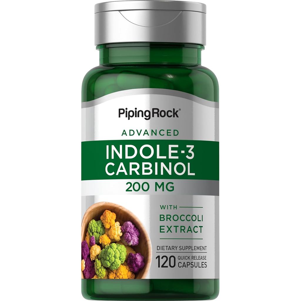 Indole-3-Carbinol & Resveratrol 200 mg. with Broccoli Extract (120แคปซูล) I3C
