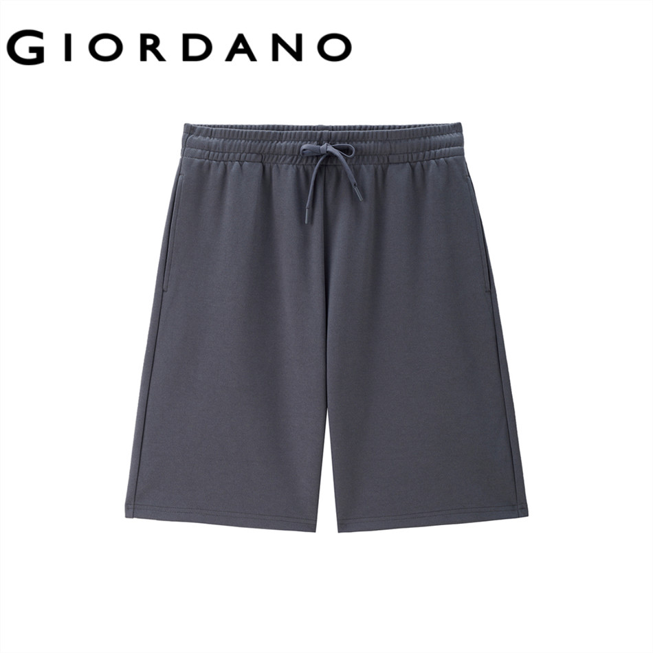 GIORDANO (Online Exclusive) กางเกงขาสั้นผู้ชาย Men's French Terry Shorts 13105808.2