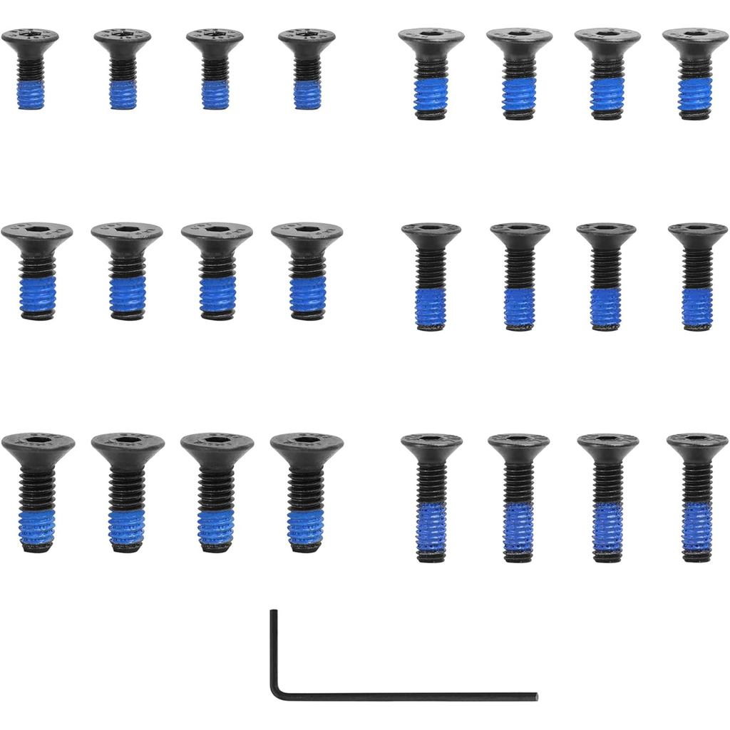 ชุดสกรู 24 ชิ้นสําหรับติดตั้ง RMSc/Holosun SCS/EPS พกพา/407k/507k บน Optics รุ่นต่างๆพร้อม | S&S P36