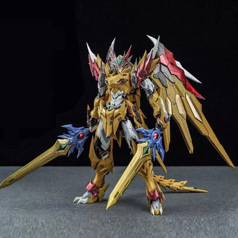 Three Kingdoms Gundam Mystery Box Modong Core Model Robot Zhao Yun Guan Yu Lu Bu Ao Bing Cao Ren Gen
