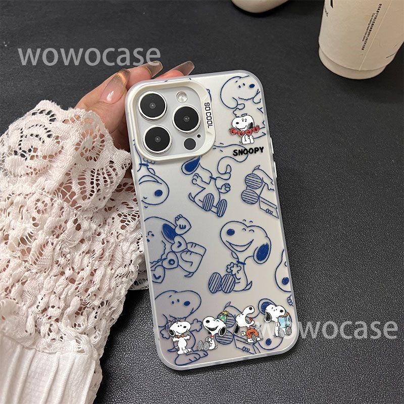 เคส iPhone 13 11 12 14 15 16 17 Pro Max เคสไอโฟน เคส Line Snoopy เคส 2 ของแท้ส่งไว PC+TPU