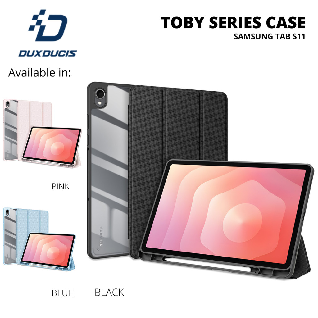Dux Ducis Toby Case เข้ากันได้กับ Samsung Tab S11 / S11 Ultra Casing Cover