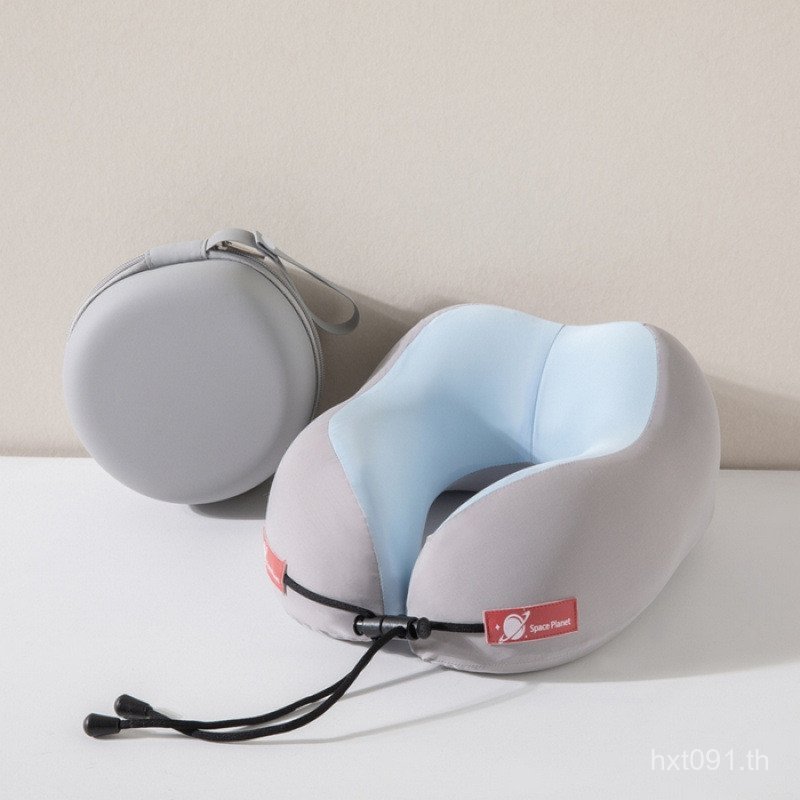 พับเดินทางเมฆ มีประโยชน์ เครื่องมือคอหมอนหมอนนอนคอที่ถอดออกได้ล้างทําความสะอาดได้กระดูกสันหลังส่วนคอ