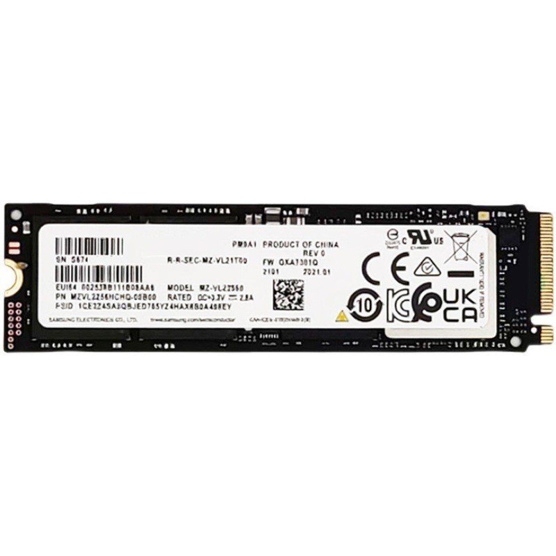 เหมาะสําหรับ Samsung PM9A1 PCIe4.0 คอมพิวเตอร์ 256G/512G/1T Solid State Drive SSD NVMe