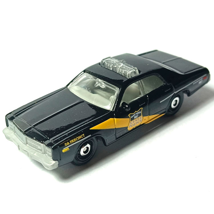 MATCHBOX MATCHBOX DODGE MONACO รถตํารวจ สีดํา พิเศษ หายาก DODGE MONACO