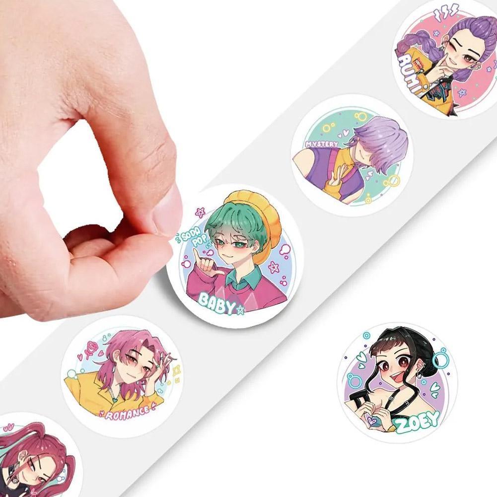 Kpop Demon Hunters Diy สติกเกอร์ตกแต่ง Saja Collectible Boys Items Huntr/x สติกเกอร์ J9j1