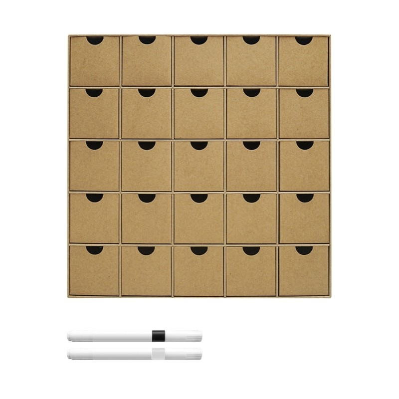 Kiss Paper Holiday Clock Calendar Craft Set Highlighting Celebratory Designs Creative Fun Recycled M