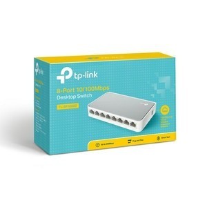 TPLink TL-SF1008D สวิตช์ 8 พอร์ต 10/100Mbps เดสก์ท็อป TP-Linik TL SF1008D M7