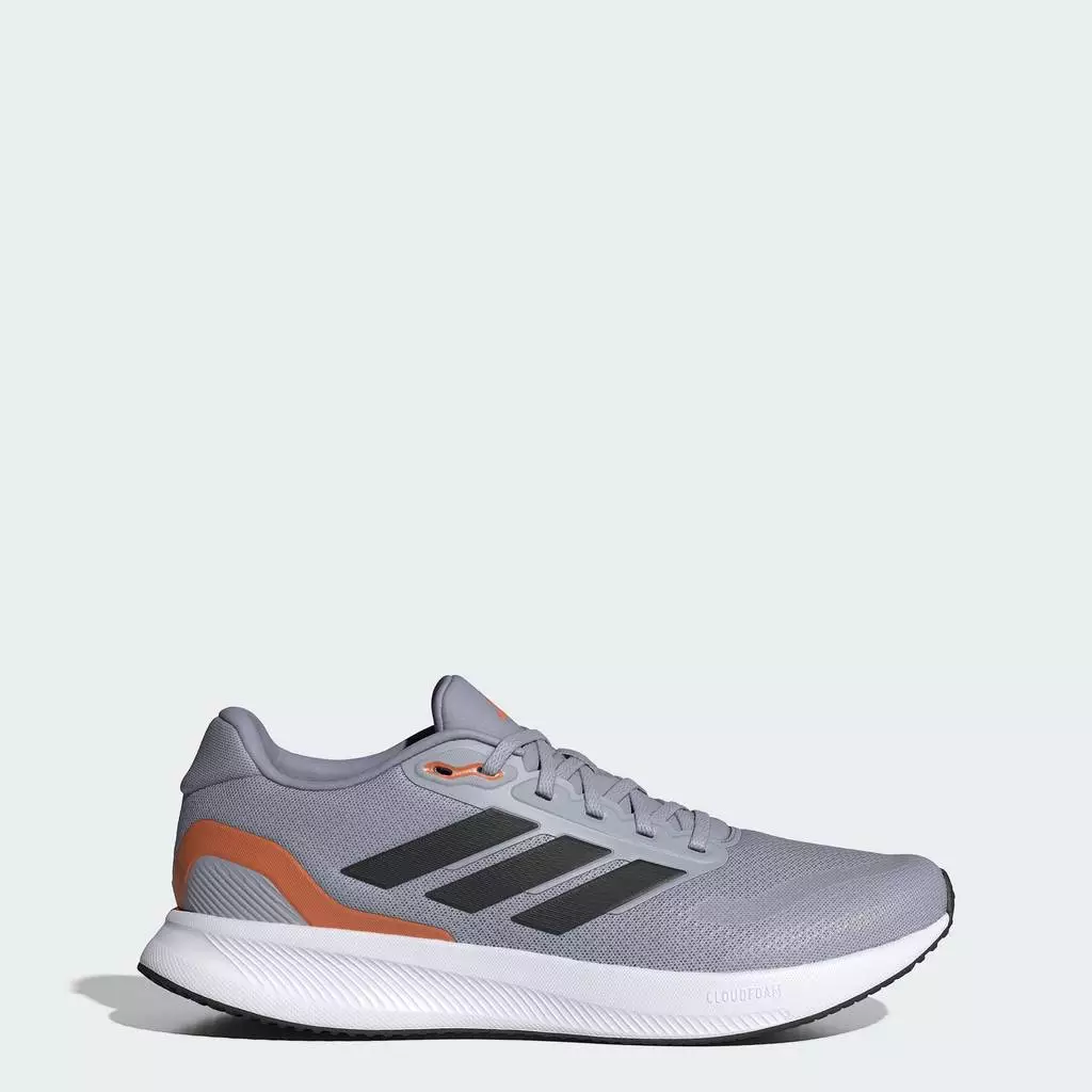 adidas วิ่ง รองเท้าวิ่ง Runfalcon 5 ผู้ชาย สีเทา JQ6978