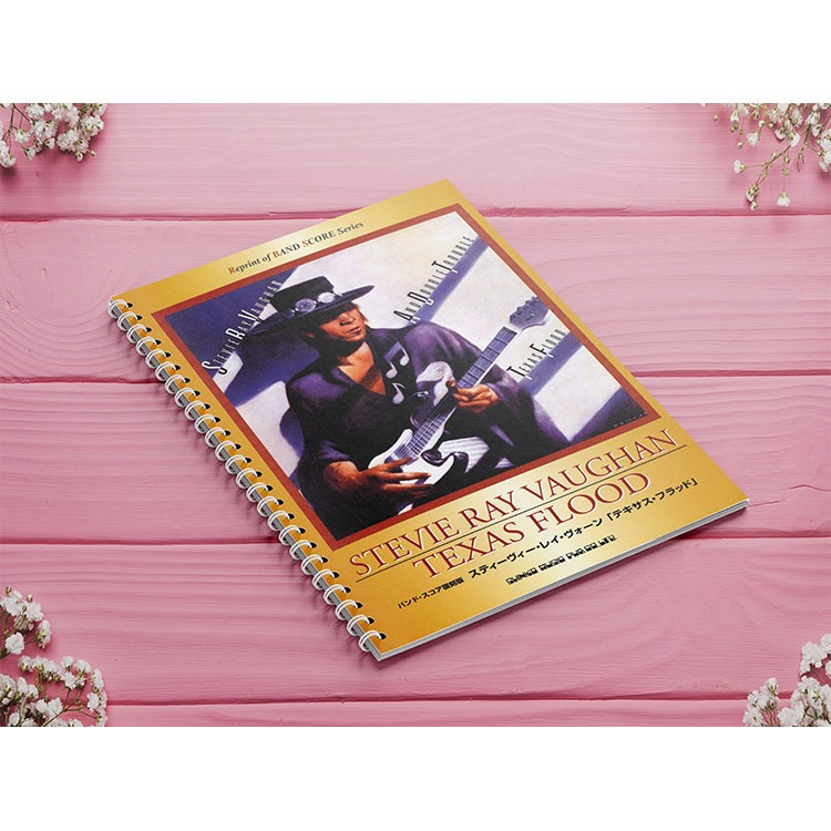 SRV Master Bruce Band Master Sheet Guitar Bass Drum Book Texas Flood Album Entity