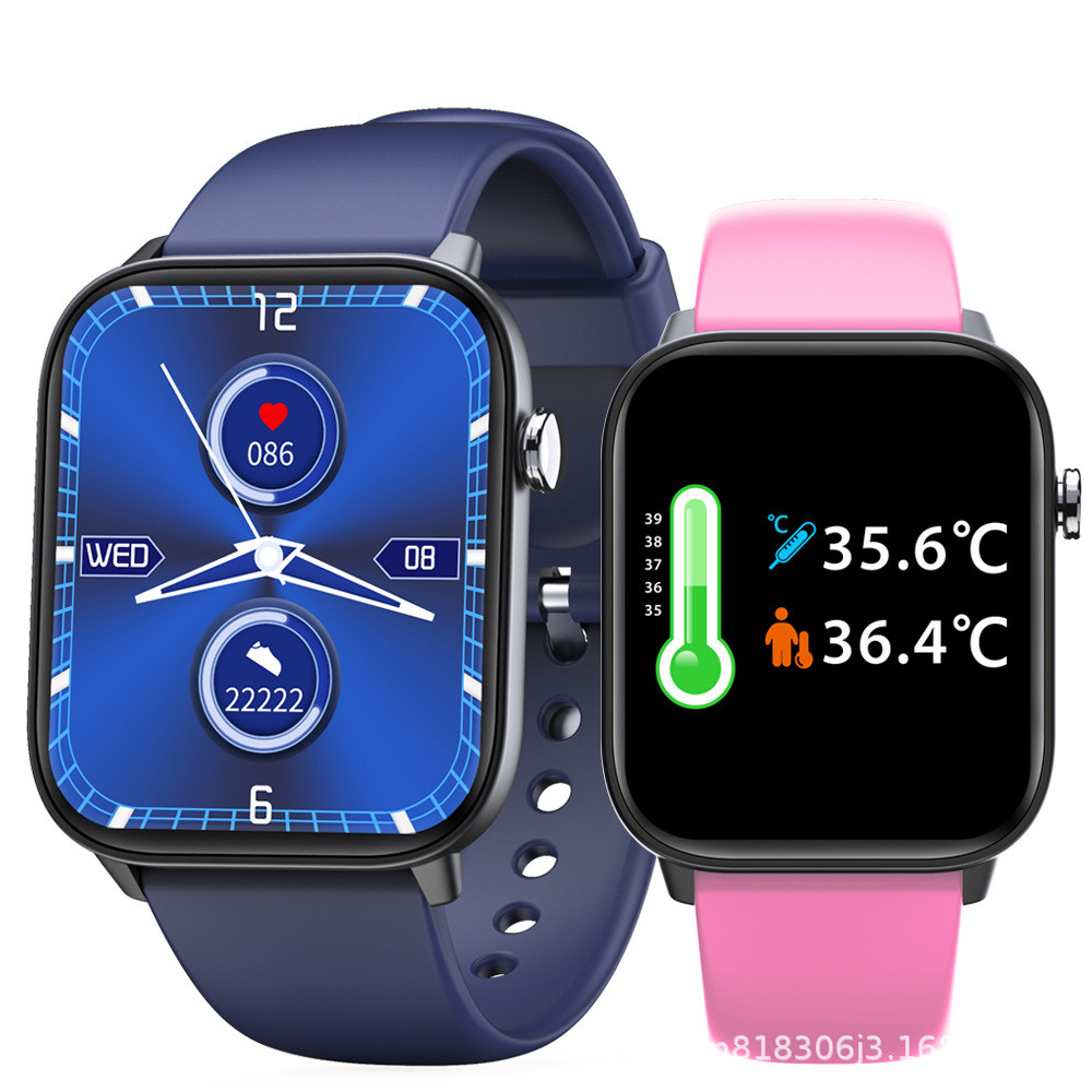 Lotte ขายร้อน DM19 Huaqiang North 1.83 หน้าจอสแควร์ขอบแคบสภาพอากาศสุขภาพเลือดออกซิเจน Multi-Function