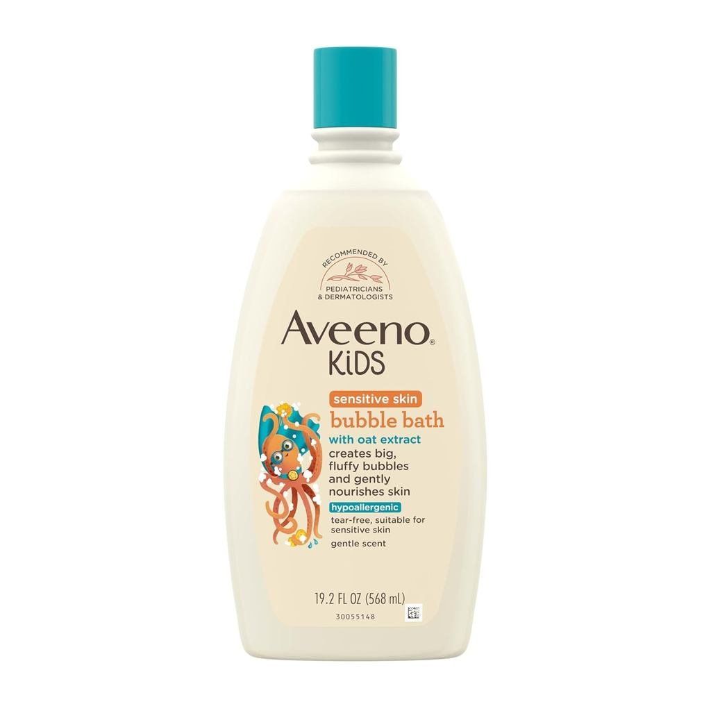 Aveeno Kids Bubble Bath Sensitive Skin 19.2 Ounce