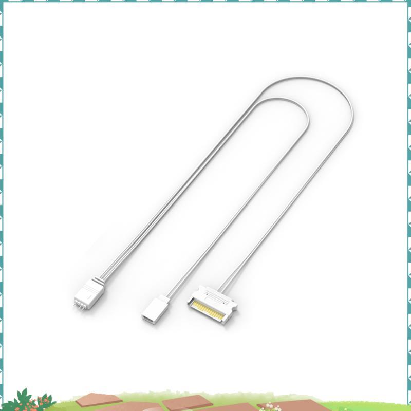 Uejfrdkuwg ถึง ARGB สายไฟอะแดปเตอร์คอมพิวเตอร์ ARGB Controller ถึง ARGB รีเซ็ตสายไฟ PC คู่มือ RESET 